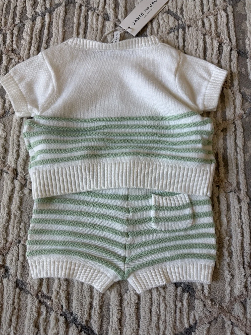 Brand New Janie and Jack Knit Set